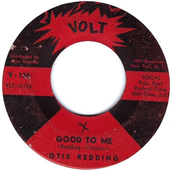 Northern soul 45: Otis Redding "Good to me", Cd's en Dvd's, Vinyl Singles, Gebruikt, Single, R&B en Soul, 7 inch, Ophalen of Verzenden