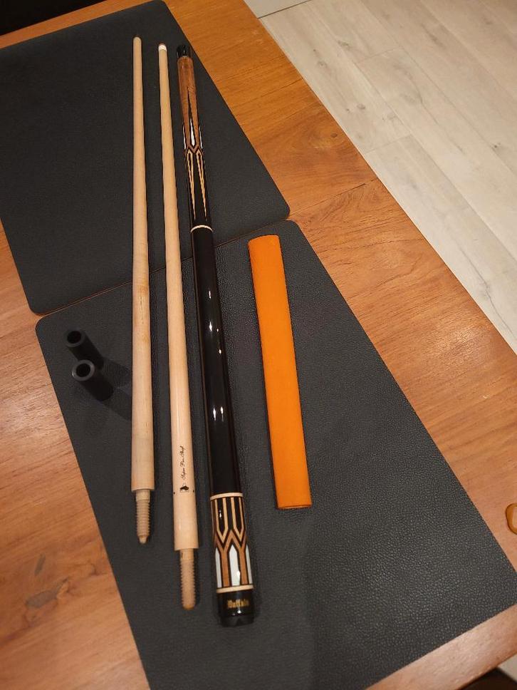 BELLE QUEUE DE BUFFLE, Sports & Fitness, Billards & Billards américains, Utilisé, Queue ou Boules, Enlèvement ou Envoi