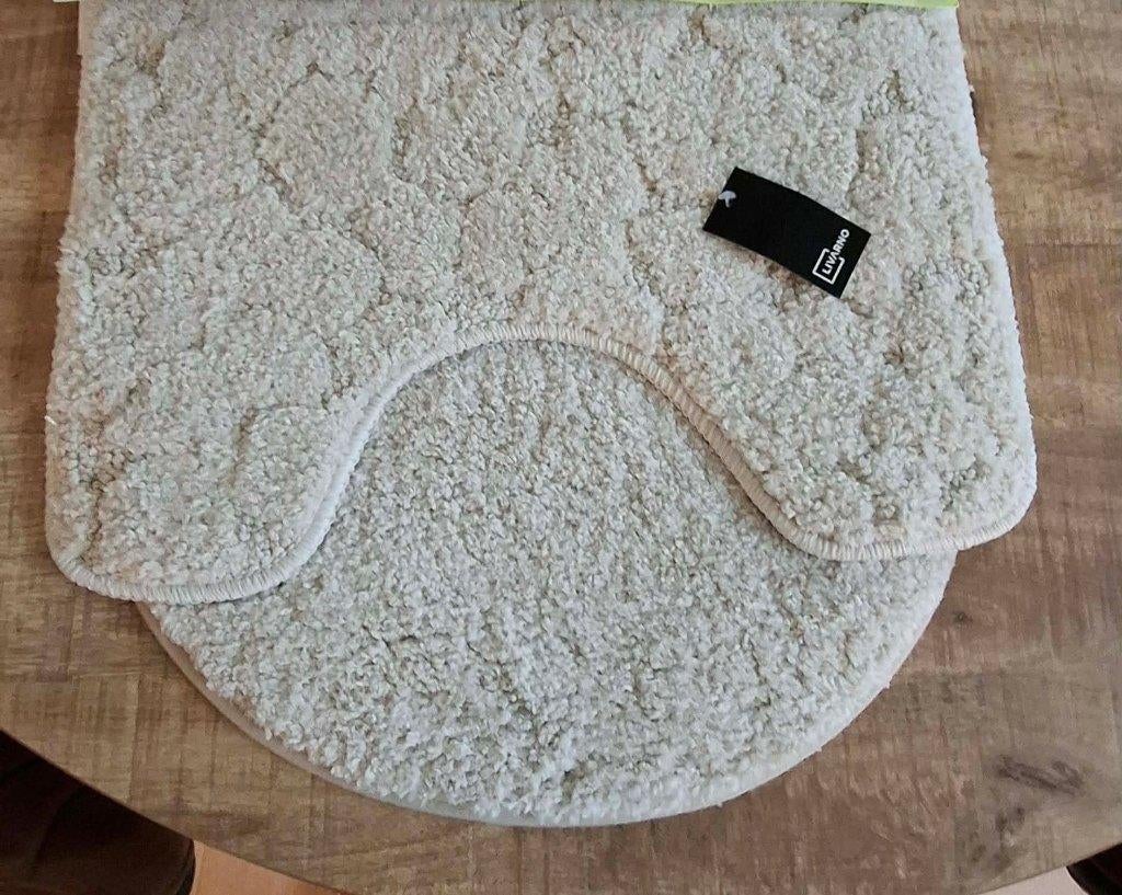 Set de toilette neuf et inutilisé couleur crème, Enlèvement ou Envoi, Neuf, Beige