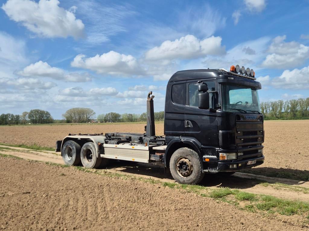Scania 124 Ampliroll-containerhouder, Auto's, Vrachtwagens, Particulier, Scania, Ophalen