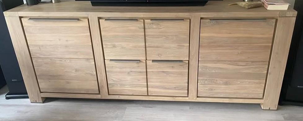Kast dressoir BUCKLEY - Old Java Grey, Maison & Meubles, Armoires | Dressoirs, Enlèvement ou Envoi
