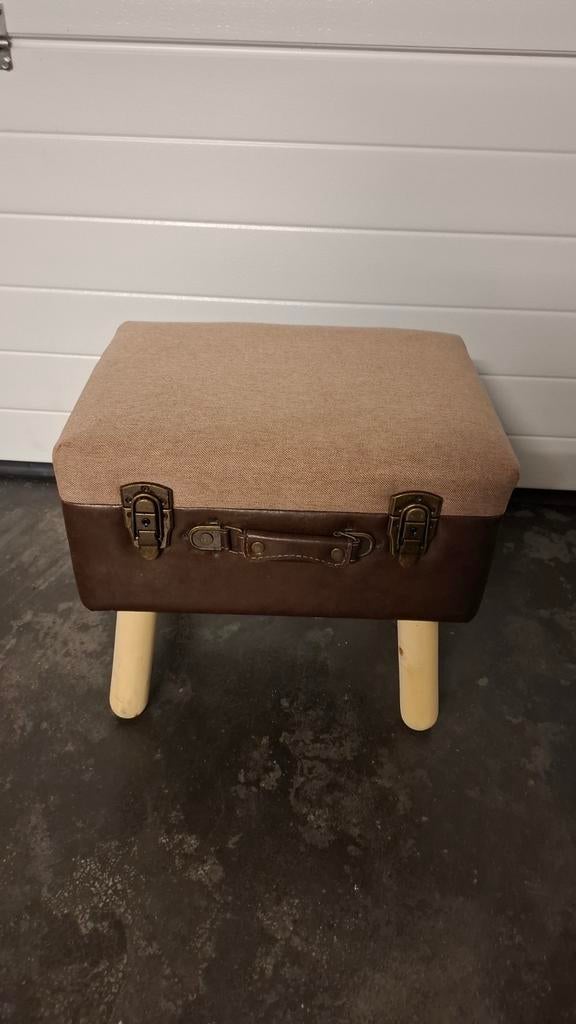 Trendy koffer op poten, Ophalen