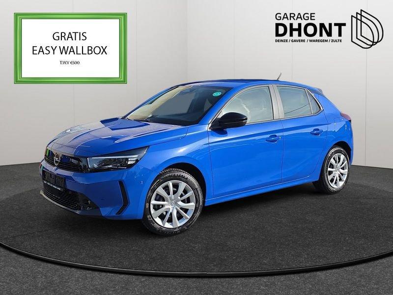 Opel Corsa Edition - 51kWh - 156PK, Auto's, Stof, Blauw, 51 kWh, 5 zetels