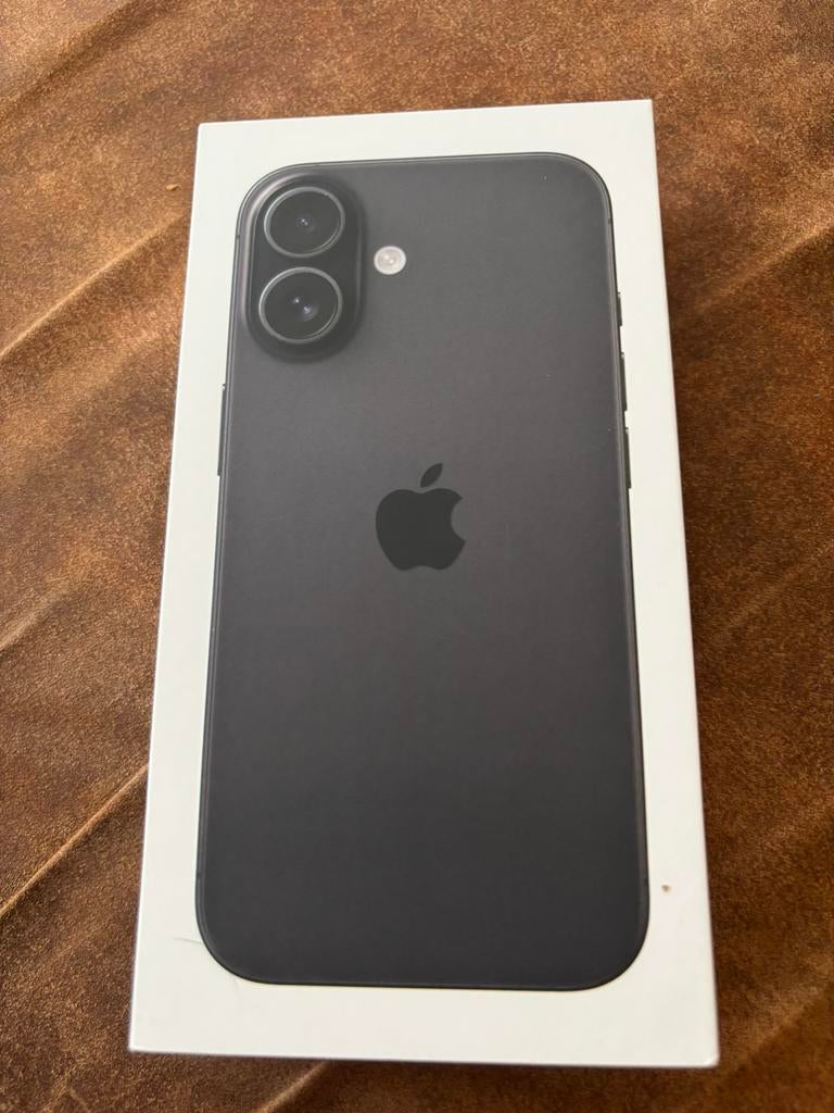 Apple iPhone 16 noir Nouveau, Enlèvement ou Envoi, Noir, 128 GB, IPhone 16