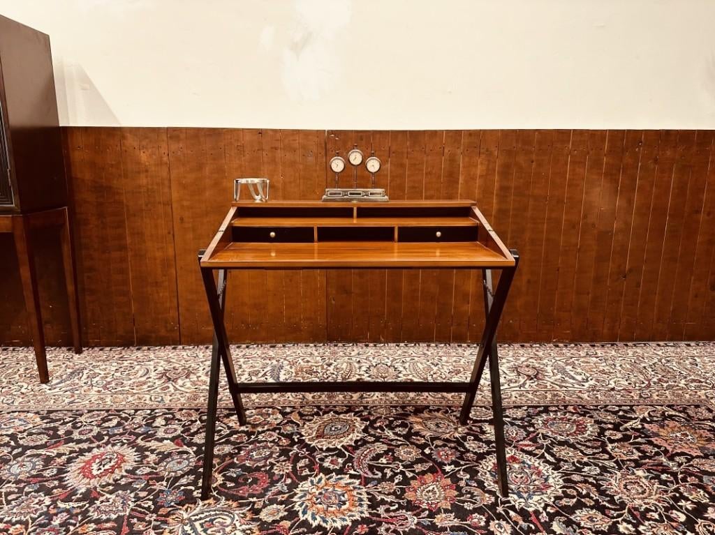 Klassieke Engelse Bureau Authentic Models, Antiquités & Art, Antiquités | Bureau & Affaires, Enlèvement