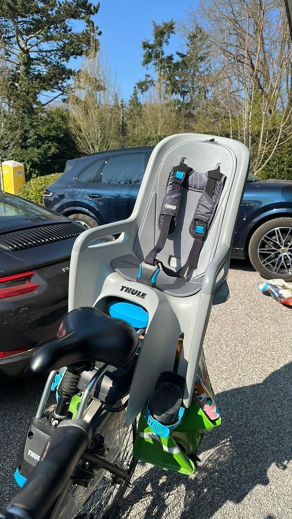 Thule fiets stoel ride along, Fietsen en Brommers, Fietsaccessoires | Fietsstoeltjes, Ophalen, Zo goed als nieuw