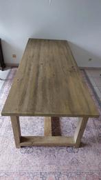 Prachtige solide eikenhoutentafel, Huis en Inrichting, Tafels | Eettafels, Ophalen, Eikenhout, 200 cm of meer, 50 tot 100 cm