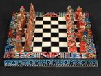Schaakspel - Inca vs Conquistador - handmade, Verzenden, Zo goed als nieuw