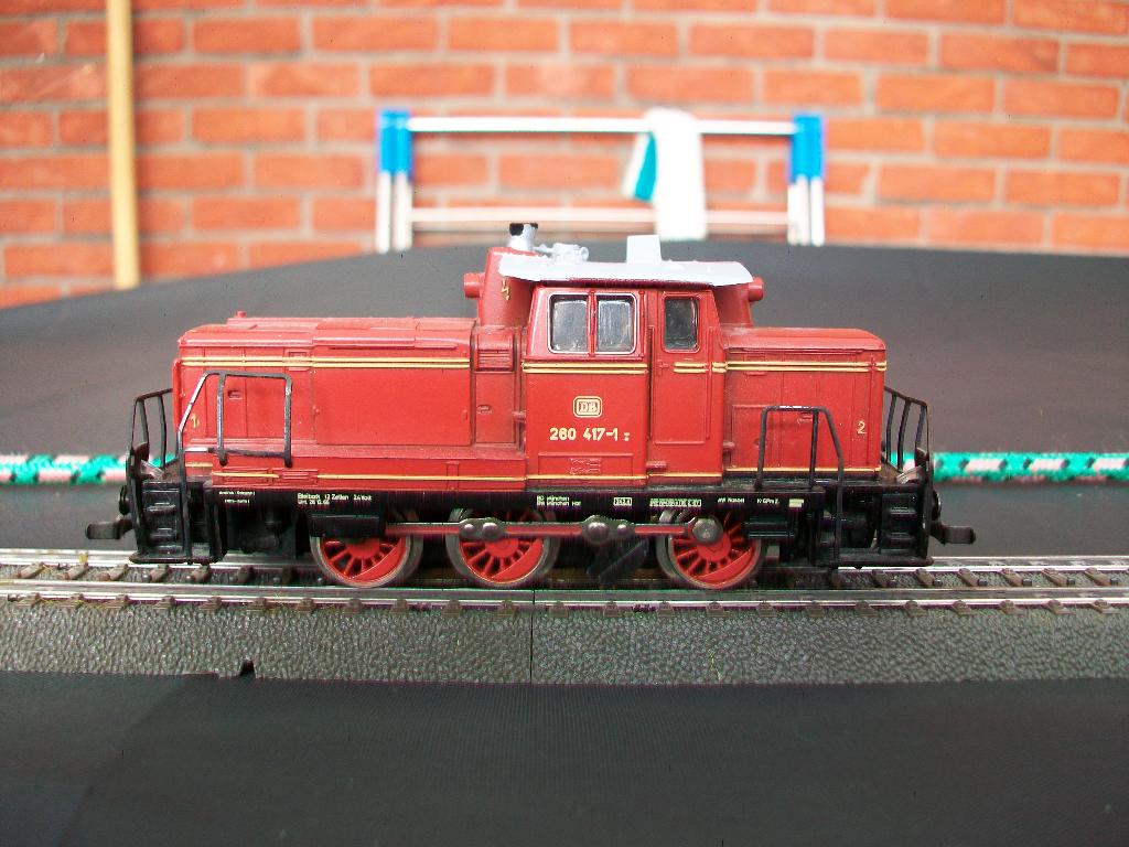 Märklin 3065 H0 Diesellocomotief BR 260 van de DB, Hobby en Vrije tijd, Wisselstroom, Gebruikt, Locomotief, Ophalen of Verzenden