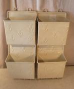 2 Leuke metalen Wandrekjes - 41x15, Ophalen of Verzenden, Zo goed als nieuw