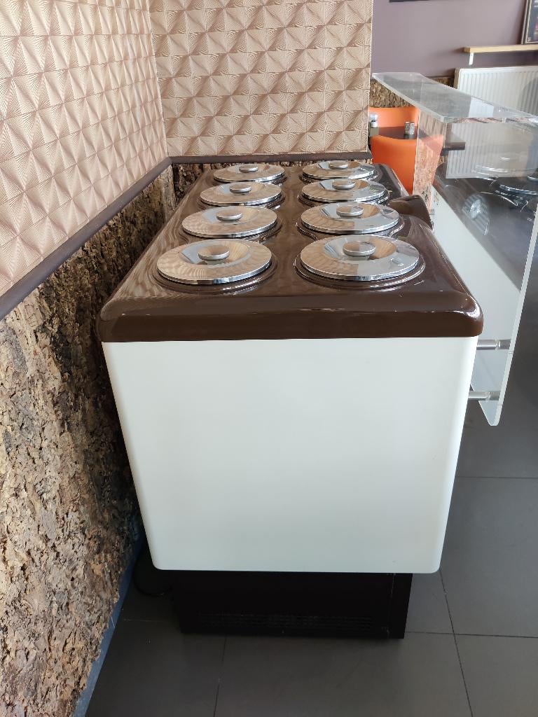 Ijsschep vitrine vintage, Elektronische apparatuur, Overige elektronische apparatuur, Ophalen, Zo goed als nieuw