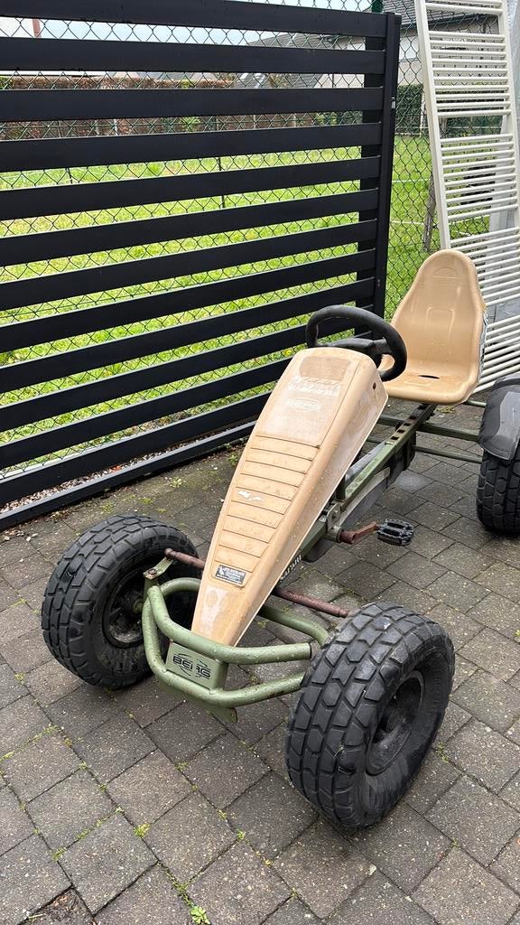 Go kart bergen safari, Ophalen, Gebruikt