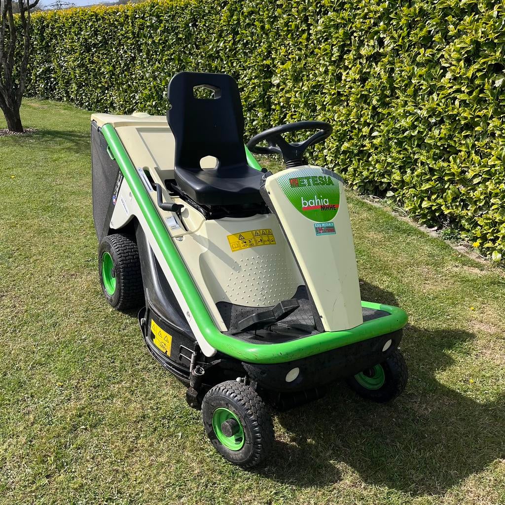 Tondeuse Etesia Bahia, Jardin & Terrasse, Tondeuses autoportées, Utilisé, Moins de 90 cm, Bac de ramassage, Enlèvement