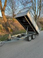 Ongeremde grote kipper bw trailer 1m50x3m, Ophalen, Zo goed als nieuw