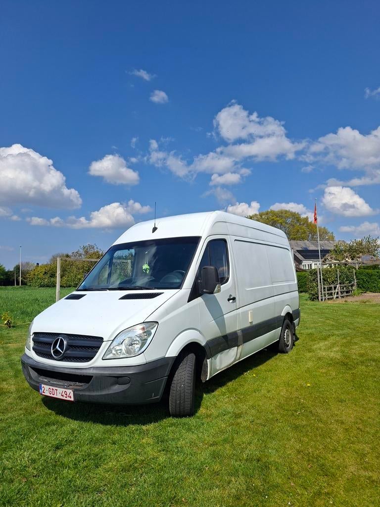Mercedes sprinter L2H2      255.837km, Auto's, Bestelwagens en Lichte vracht, Achterwielaandrijving, Wit, Mercedes-Benz, Particulier