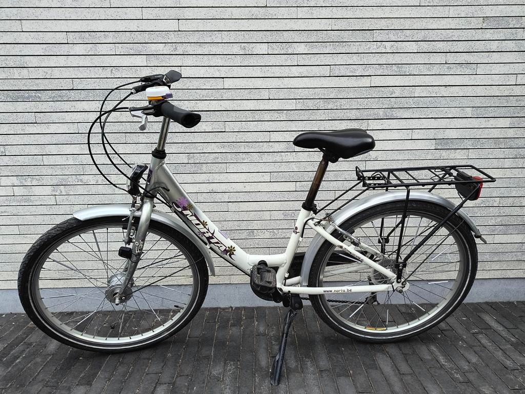 Meisjesfiets 24 inch - merk Norta, Ophalen, Versnellingen