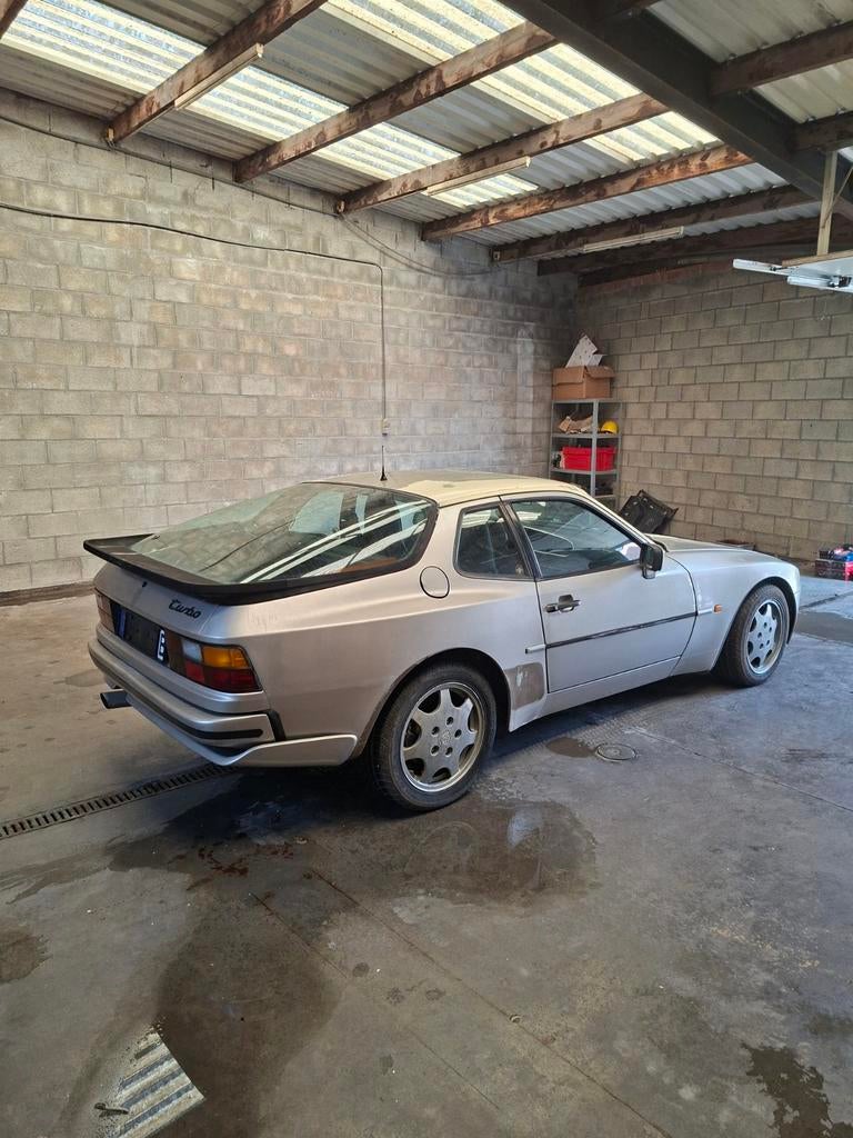 Porsche 944 Turbo, Auto's, Porsche, Particulier, Benzine, Handgeschakeld, Zwart, Leder, Achterwielaandrijving