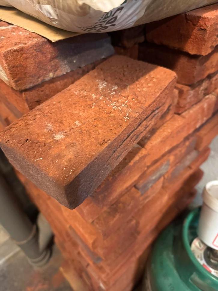 200 gevelstenen Wienerberger “Iberia Andalucia Rood”, Doe-het-zelf en Bouw, Metselstenen, Nieuw, Bakstenen, Ophalen