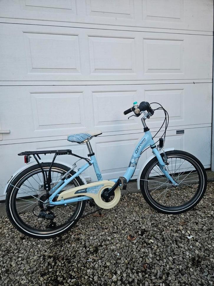 Kinderfiets, Fietsen en Brommers, Fietsen | Meisjes, Zo goed als nieuw, 20 inch, Handrem, Versnellingen, Ophalen