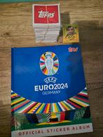 Topps Euro 2024 Hardcover + complete set incl gold sp set, Verzamelen, Verzenden