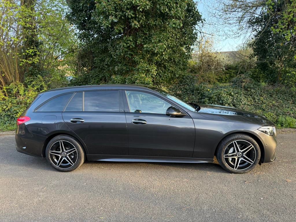 Mercedes C300e Hybride elekt/benzine, Autos, Mercedes-Benz, Cuir, Argent ou Gris, Achat, Euro 6