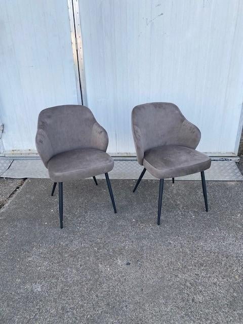 36 NIEUW luxe eetkamerstoelen horeca kwaliteit chique velvet, Maison & Meubles, Chaises, Neuf, Cinq, Six Chaises ou plus, Métal