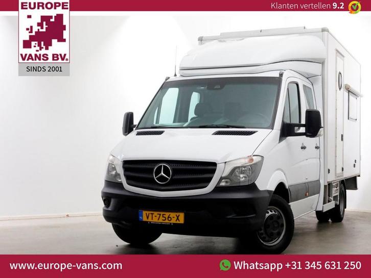 Mercedes-Benz Sprinter 516 CDI 163pk E6 7G Automaat D.C. Bak, Autos, Camionnettes & Utilitaires, Entreprise, ABS, Air conditionné