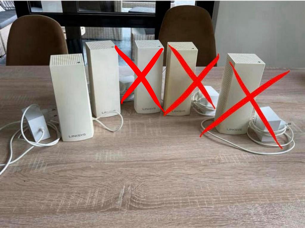 modular tri-band mesh WiFi, Enlèvement, Utilisé, Linksys