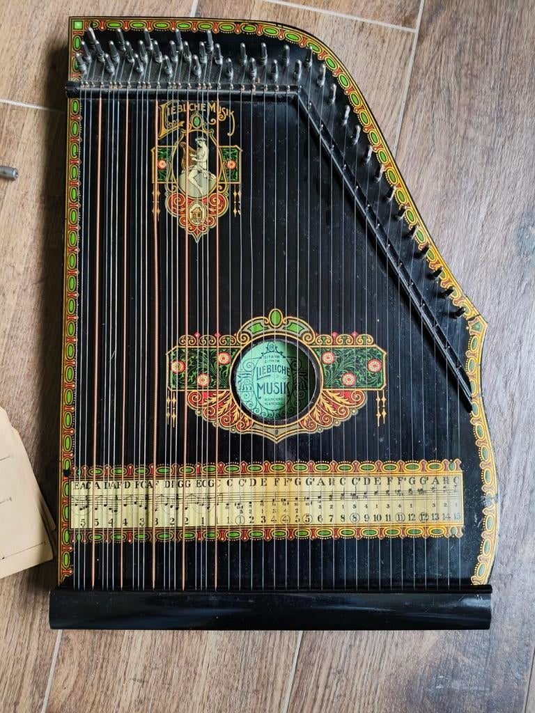 Gitaar citer, Ophalen