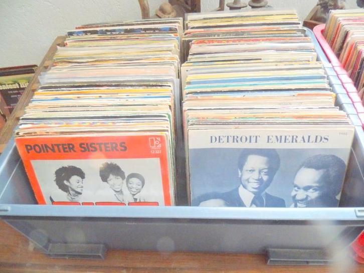 lot de 500 disques 45t état nickel, CD & DVD, Vinyles | Pop, Enlèvement