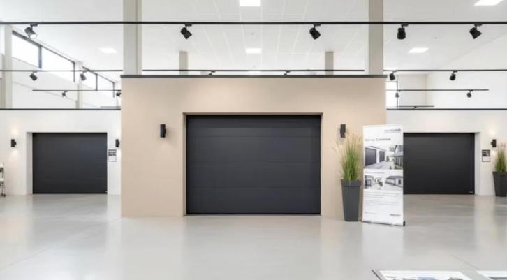 showroommodel sectionale garagepoort, Bricolage & Construction, Fenêtres & Moustiquaires, Utilisé, Enlèvement