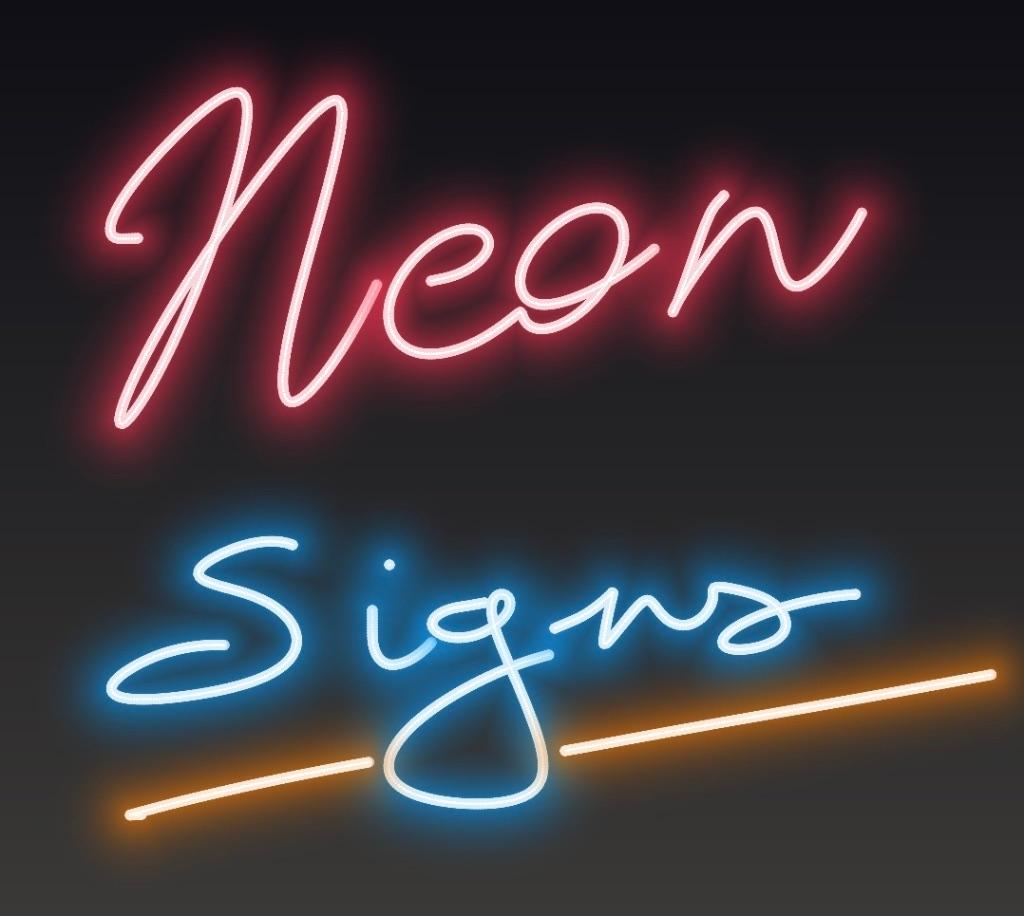 Neon, reclame, lichtreclame, Enlèvement