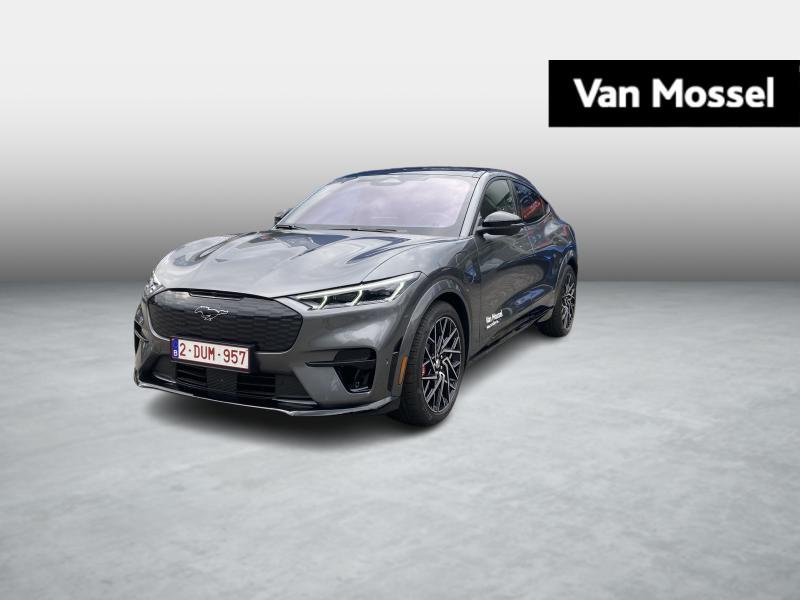 Ford Mustang Mach-E GT AWD 99kWh - 489pk - 490km Range -, Auto's, Ford, Automaat, Stof, Gebruikt, Zwart