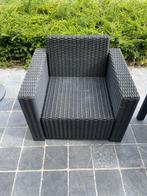 Zetel buiten, Tuin en Terras, Ophalen, Gebruikt, Kunststof, Tuinset