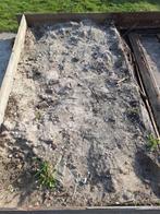 Gebruikt zandbakzand met steentjes, Tuin en Terras, Zand, Ophalen