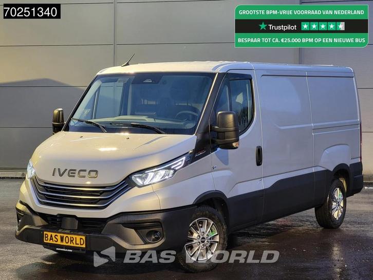Iveco Daily 35S21 BPM VRIJ! 3.0L Automaat L2H1 210PK Laag Da, Auto's, Bestelwagens en Lichte vracht, Bedrijf, Te koop, Achteruitrijcamera