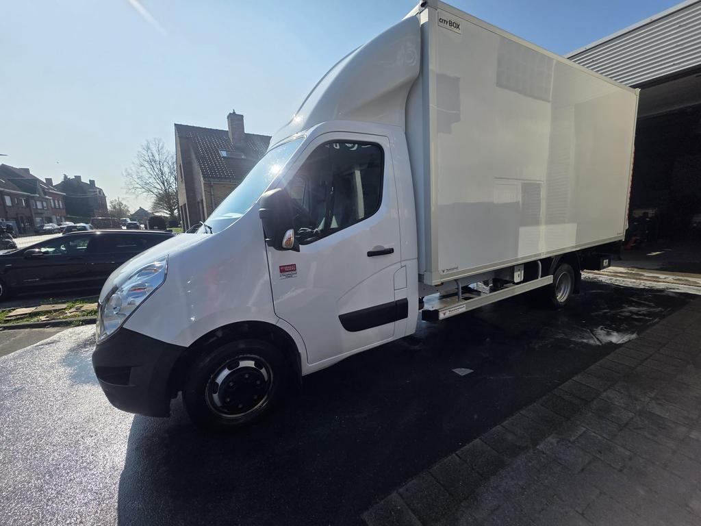 Renault master + laadklep, Wit, Particulier, 107 kW, Overige carrosserie
