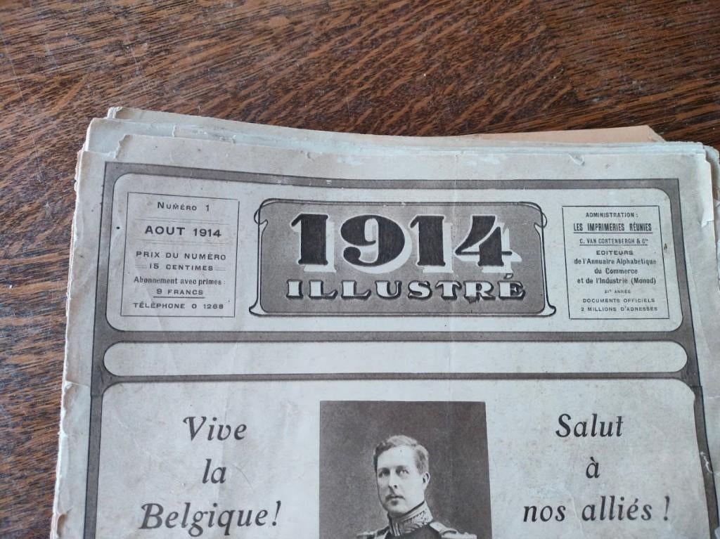 Hebdomadaire illustré 1914, Collections, Revues, Journaux & Coupures, Journal ou Magazine, Avant 1920, Enlèvement