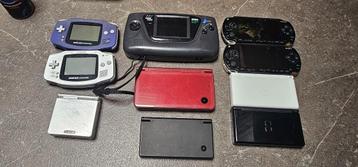 Nintendo DS Gameboy PSP Retrogaming-consolecollectie, Games en Spelcomputers, Spelcomputers | Nintendo DS, Ophalen of Verzenden