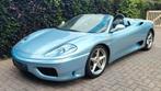 PRACHTIGE FERRARI F360 SPIDER F1 2002, Auto's, Automaat, Zwart, Cabriolet, Blauw