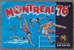 Oude sticker: Olympische Spelen Montreal 1976, Collections, Comme neuf, Sport, Enlèvement ou Envoi