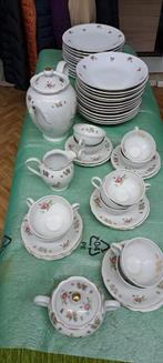 Porseleinen  servies, Ophalen