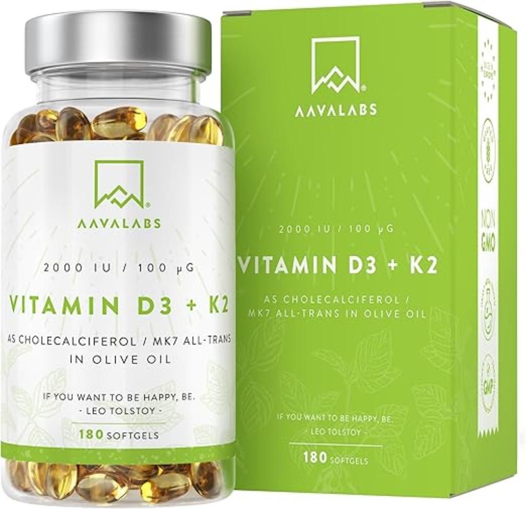 Hooggedoseerde vitamine D3 K2 met olijfolie GRATIS LEVERING, Sport en Fitness, Gezondheidsproducten en Wellness, Nieuw, Overige typen