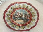 Assiette décorative vintage« Napoléon et ses généraux »