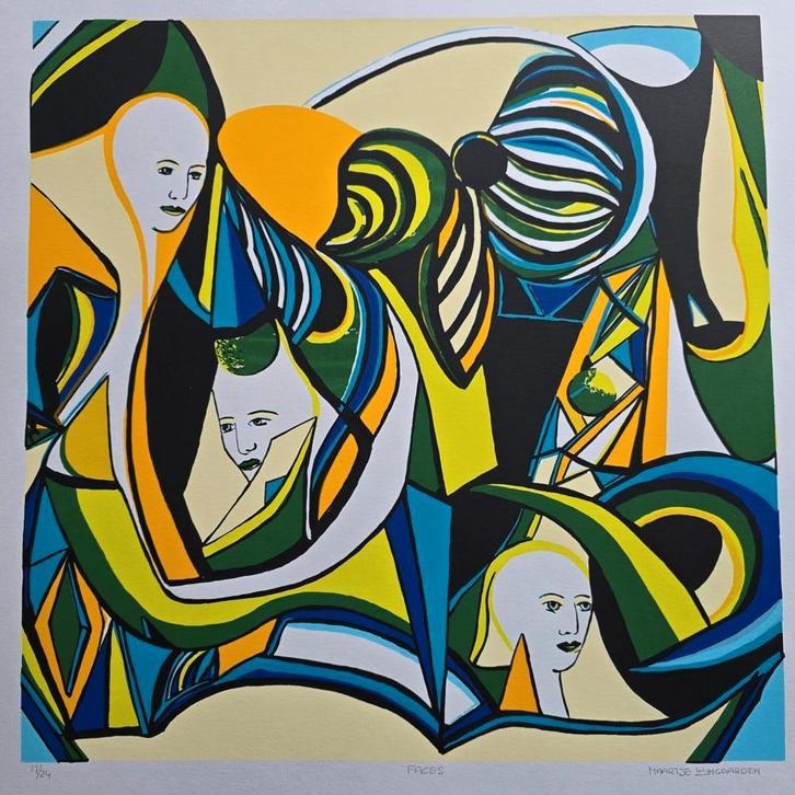 UITVERKOOP UITVERKOOP 26  zeefdrukken genummerd gesigneerd, Antiek en Kunst, Kunst | Litho's en Zeefdrukken, Ophalen