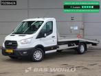 Ford Transit 130pk Autotransporter Airco Cruise Lier Euro6 C, Auto's, Bestelwagens en Lichte vracht, Stof, Euro 6, 130 pk, Ford
