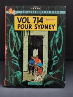 Tintin - Vol 714 pour Sydney - Edition B37 1968 2d tirage, Gelezen, Eén stripboek, Ophalen of Verzenden, HERGE