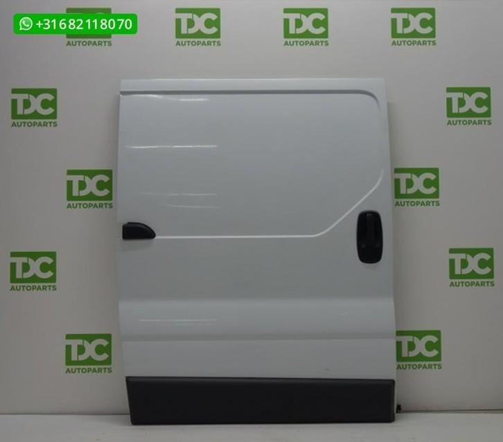 Opel Vivaro ('01-'14) Schuifdeur rechts wit wit, Auto-onderdelen, Carrosserie, Deur, Opel, Rechts, Gebruikt, Ophalen of Verzenden