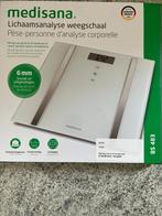 Medisana lichaamsanalyse weegschaal, Elektronische apparatuur, Weegschalen, Ophalen, 1 tot 500 gram, 100 kg of meer, Personenweegschaal