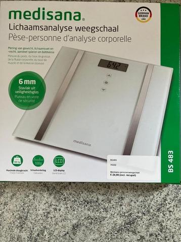 Medisana lichaamsanalyse weegschaal beschikbaar voor biedingen